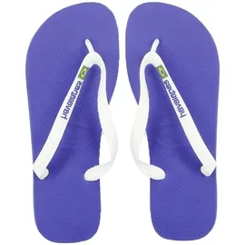 havaianas Brasil Logo Blau 43