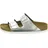 schmal metallic silver 37