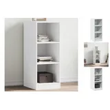 vidaXL Kleiderschrank Weiß 48x41x102 cm Holzwerkstoff