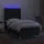 vidaXL Boxspringbett 100 x 200 cm Schwarz