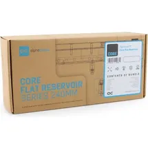 Alphacool AGB Core Flat Reservoir 240 Right D5/VPP, Wasserkühlung Ausgleichsbehälter