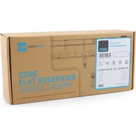 Alphacool AGB Core Flat Reservoir 240 Right D5/VPP, Wasserkühlung Ausgleichsbehälter