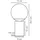 Nordlux Lilly Marmor Braun