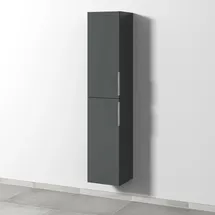 Sanipa 3way Hochschrank 35 x 170 x 34,5 cm Anthrazit Matt Spanplatte