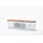 MCA Furniture Romina TV-Lowboard 175 cm weiß matt/Wildeiche