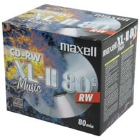 10 Maxell CD-RW Rohlinge XL-II Music Digital Audio