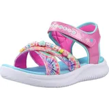 SKECHERS Jumpsters Sandal Tie Dye BFFs Mädchen Sandalen Verstellbar 27 EU - Rosa - 27