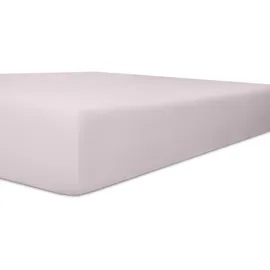 kneer Spannbettlaken Baumwolle 140 x 200 cm Lavendel