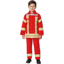 maskworld Feuerwehr Kostüm Kinder 104