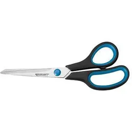 Westcott Schere Easy Grip schwarz-blau 20,0 cm