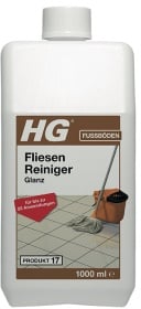 HG Produkt 17, Fliesen Reiniger Glanz, Konzentrierter Fliesenreiniger mit Glanz zum Wischen, 1 Liter - Flasche