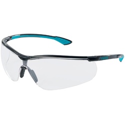 uvex Schutzbrille sportstyle 9193 schwarz, blau