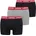 LEVIS MEN REPEAT LOGO BOXER BRIEF schwarz/grau combo XL