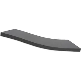 Dibapur® Akustikschaumstoff Dibapur Schwarz 2 St. 130 x 200 x 8 cm