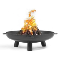 TRIZERATOP Feuerschale CookKing - "BALI" (Größe Feuerschale: Ø 100cm / Zubehör Feuerschale: mit Rost)
