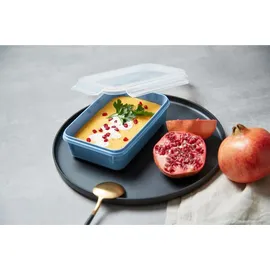 Emsa Frischhaltedose rechteckig aqua blau 0,8 l