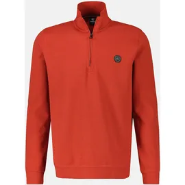 Lerros Sweat-Troyer in Strukturqualität - Lava Red - S