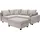 Collection AB »Parma L-Form«, mit Schlaffunktion und Bettkasten, inklusive Kissen, Bonellfederkern, beige