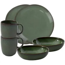 Villeroy & Boch like. by Villeroy & Boch Frühstücks-Set Lave vert - Trinken, Geschirr, Geschirr-Sets