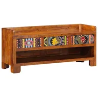 VidaXL Schuhbank 100x35x45 cm Massivholz Akazie