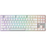 Cherry MX 8.2 Pro TMR Wireless Silber/Weiß US
