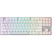 Cherry MX 8.2 Pro TMR Wireless Silber/Weiß US