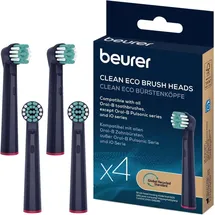 Beurer Clean Eco Green Planet Aufsteckbürste dunkelblau 4 St.
