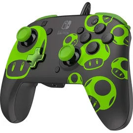 PDP Rematch Wired Controller Glow in the Dark blau Nintendo Switch