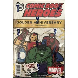Topps 2025 Marvel Comic Book Heroes 1975 Golden Anniversary Hobby Box