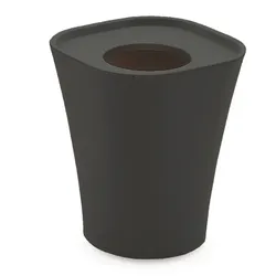 Magis - Trash Papierkorb groß, schwarz