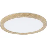 Paulmann Atria Shine 1 rund Holzoptik