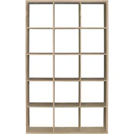 Forte Mauro Standregal 107,2 x 32,9 x 176,3 cm Braun