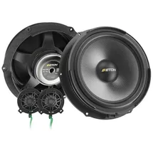 ETON UG VW T6 F2.2 – Plug & Play 2-Wege 20 cm / 8“ Komponenten System, kompatibel mit VW T6 Transportern, Reisemobilen, Einbau Front Lautsprecher für Türen/Armaturenbrett, 120 W