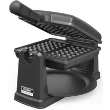 DOMO DO9224W Waffeleisen Schwarz