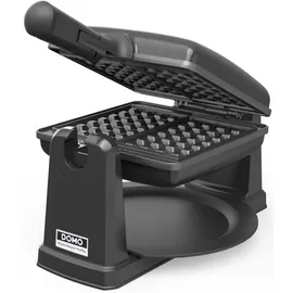DOMO DO9224W Waffeleisen Schwarz
