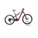 Ghost E-ASX 160 Essential Fully E-Bike 2024 - black red - L