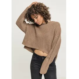 URBAN CLASSICS Wide Oversized Big Pullover Gray 4XL