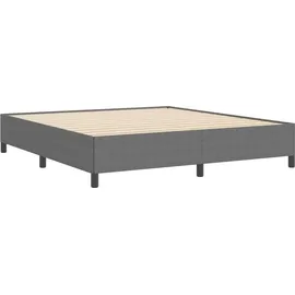 vidaXL Boxspringbett 180 x 200 cm Hellgrau