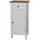 Hti-Living Badezimmerschrank 37 x 78 x 30 cm Braun/Weiß