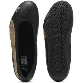 Puma Catch Soleil Topcat Ballerina Sneakers 39, Black Toasted Almond Gold Beige