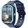 Blackview Z30 4G BT 41 mm Kunststoffgehäuse Schwarz Silikonarmband Blau One Size