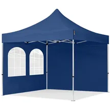 TOOLPORT Faltpavillon Professional ALU Pavillon Partyzelt in blau