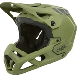 O'Neal Oneal Sl1 Crest Downhillhelm - Olive / Black - XL