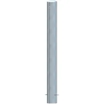 Schake Stahlrohrpoller Ø 152 x 1500 mm Weiß/Feuerverzinkt