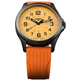 TRASER H3 107423 - Armbanduhr - Herren - Quarz - P67 Officer Pro GunMetal Orange - Orange/Orange