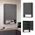 Vicco Hängeschrank Wido Anthrazit, Eiche 60 x 100 cm mit Tür
