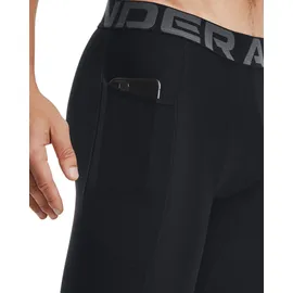 Under Armour Heatgear Compression Long Baselayer-shorts - Black / White - XL