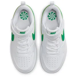Nike Court Borough Recraft Sneaker Jungen 109 - white/stadium green/football grey 28