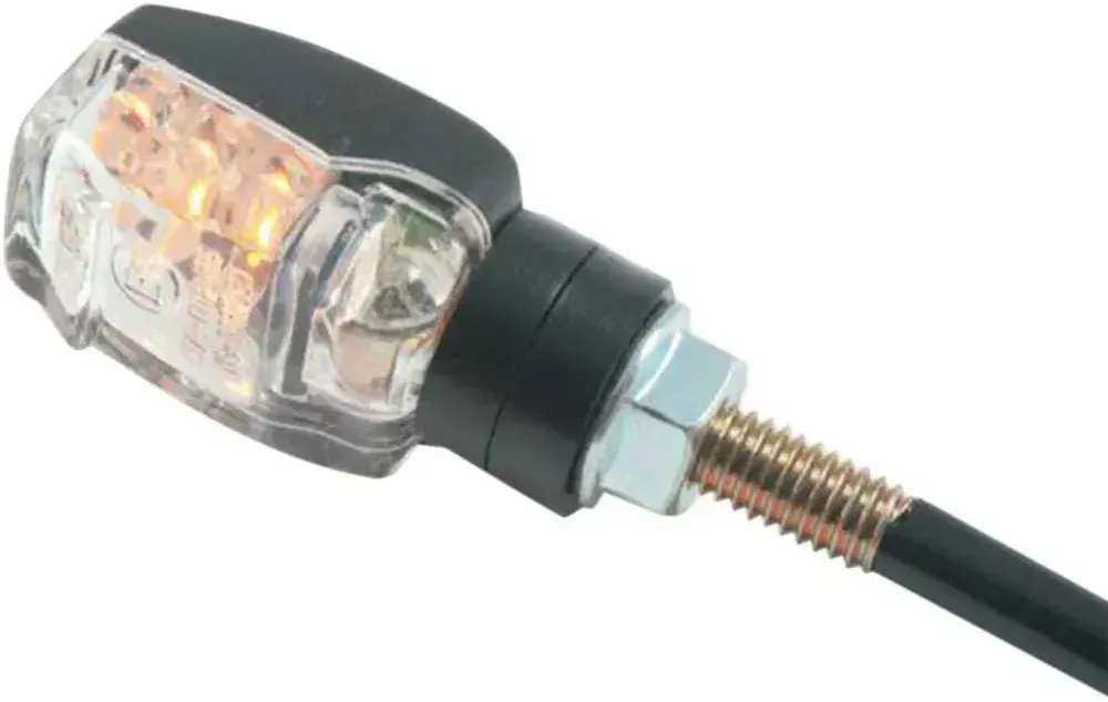 Parts Europe Mini E-mark 01185651 Blinker Für Motorräder - Black - One Size