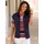 Casual Looks Strickweste CASUAL LOOKS, Damen, Gr. 54, blau (marine), 100% Baumwolle, unifarben, Westen Strickweste